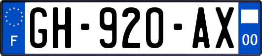 GH-920-AX