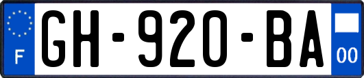 GH-920-BA