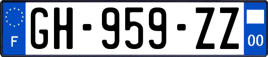 GH-959-ZZ