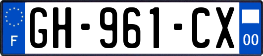 GH-961-CX