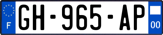 GH-965-AP