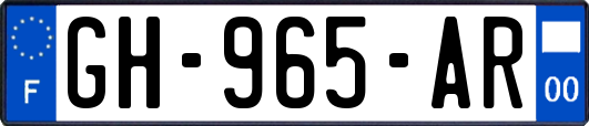 GH-965-AR