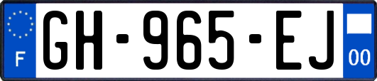 GH-965-EJ
