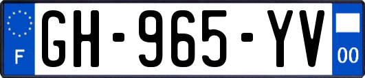 GH-965-YV