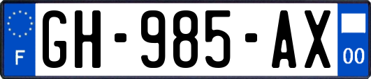 GH-985-AX