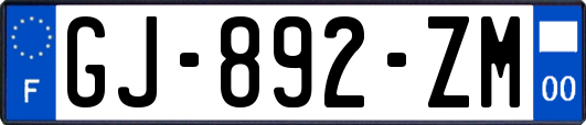 GJ-892-ZM