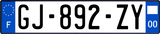 GJ-892-ZY