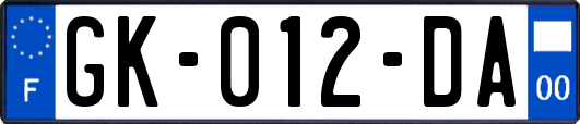 GK-012-DA