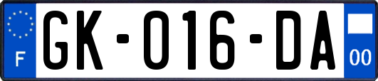 GK-016-DA