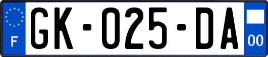 GK-025-DA