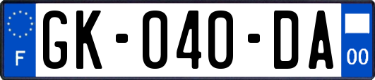 GK-040-DA