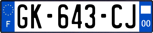 GK-643-CJ