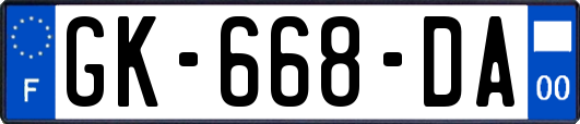 GK-668-DA