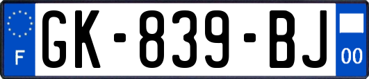 GK-839-BJ