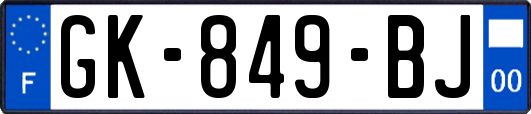GK-849-BJ
