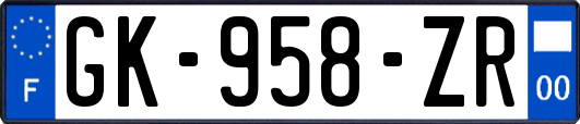GK-958-ZR