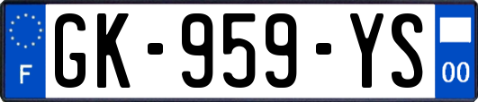 GK-959-YS