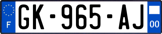 GK-965-AJ