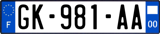GK-981-AA