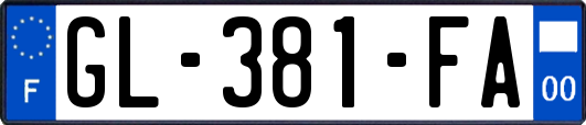 GL-381-FA