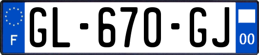 GL-670-GJ