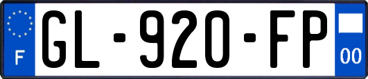 GL-920-FP