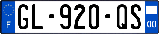 GL-920-QS