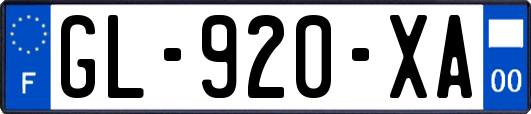 GL-920-XA