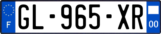 GL-965-XR