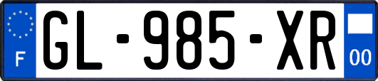 GL-985-XR