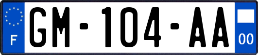 GM-104-AA