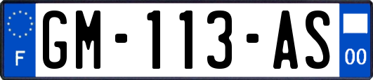 GM-113-AS