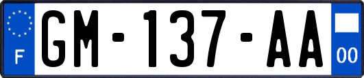 GM-137-AA