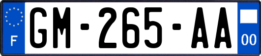 GM-265-AA