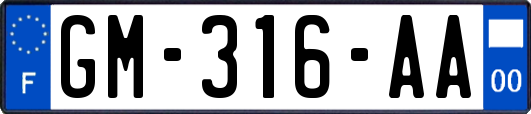 GM-316-AA