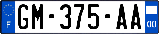 GM-375-AA