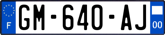 GM-640-AJ