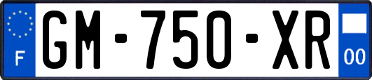 GM-750-XR