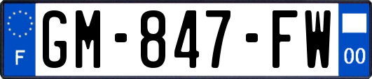 GM-847-FW