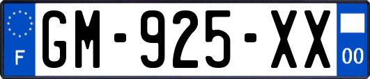 GM-925-XX