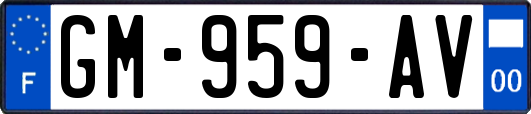 GM-959-AV