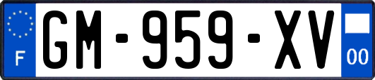 GM-959-XV