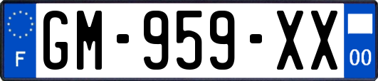 GM-959-XX