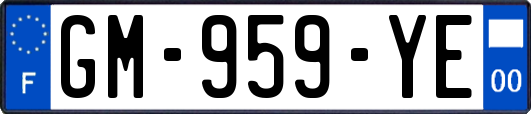 GM-959-YE