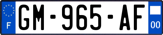 GM-965-AF