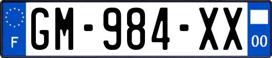 GM-984-XX