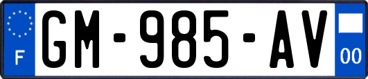 GM-985-AV