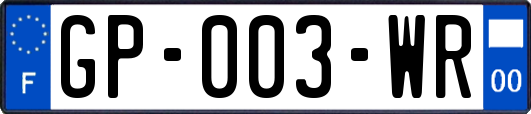 GP-003-WR