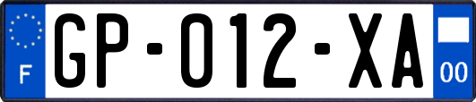 GP-012-XA
