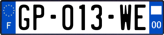 GP-013-WE